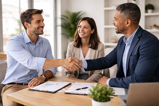 people shaking hands image